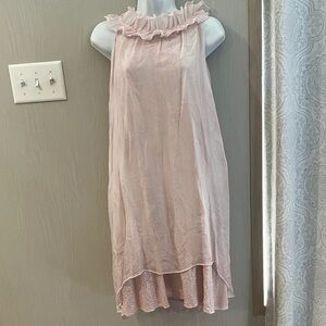 Elegant Pink Midi Dress